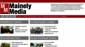 What Kennebunkpost.com website looked like in 2017 (6 years ago)