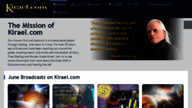 What Kirael.com website looked like in 2017 (6 years ago)