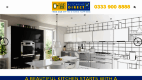 What Kitchensdirect.co.uk website looked like in 2017 (6 years ago)
