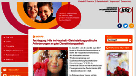 What Kfd-bundesverband.de website looked like in 2017 (6 years ago)