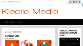 What Klecticmedia.com website looked like in 2017 (6 years ago)