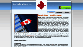 What Kanadavizesi.info website looked like in 2017 (6 years ago)
