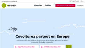 What Karzoo.eu website looked like in 2017 (6 years ago)