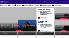 What Kadinlarsoruyor.com website looked like in 2017 (7 years ago)