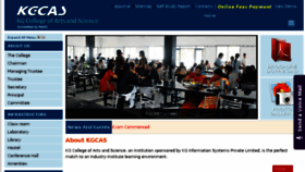 What Kgcas.ac.in website looked like in 2017 (6 years ago)