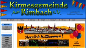 What Kirmesgemeinde-rimbach.de website looked like in 2017 (6 years ago)