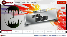 What Kanal26.tv website looked like in 2017 (6 years ago)