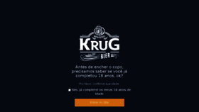 What Krug.com.br website looked like in 2017 (6 years ago)