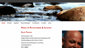 What Klaus-tippmann.ch website looked like in 2017 (6 years ago)
