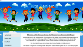 What Kita-benjamin.de website looked like in 2017 (6 years ago)