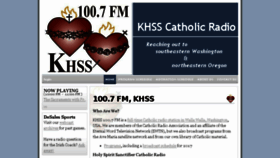 What Khssradio.com website looked like in 2017 (6 years ago)