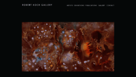 What Kochgallery.com website looked like in 2017 (6 years ago)