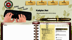 What Katipler.net website looked like in 2017 (6 years ago)