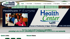 What Knoxhealth.com website looked like in 2017 (6 years ago)