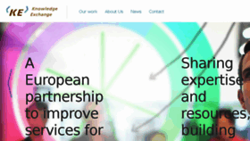 What Knowledge-exchange.info website looked like in 2017 (8 years ago)