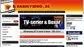 What Kvarnvideo.se website looked like in 2017 (6 years ago)