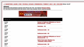 What Kentutneraka.org website looked like in 2017 (6 years ago)
