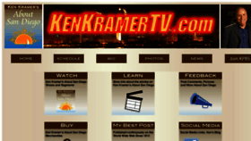 What Kenkramertv.com website looked like in 2017 (6 years ago)