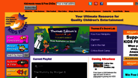 What Kidsfirstfilmfestival.org website looked like in 2017 (8 years ago)