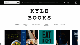 What Kylebooks.com website looked like in 2017 (6 years ago)