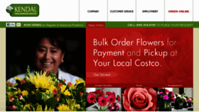 What Kmsfloral.com website looked like in 2017 (6 years ago)