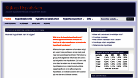 What Kijkophypotheken.nl website looked like in 2017 (6 years ago)