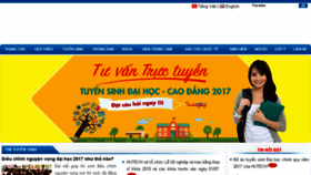 What Kythuatcongnghe.vn website looked like in 2017 (6 years ago)