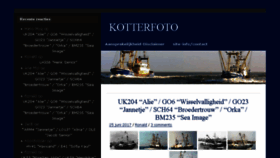 What Kotterfoto.nl website looked like in 2017 (6 years ago)