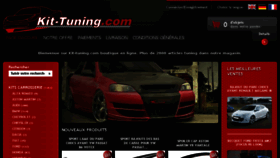 What Kit-tuning.com website looked like in 2017 (6 years ago)