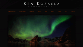 What Kenkoskela.com website looked like in 2017 (6 years ago)
