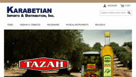 What Karabetian.com website looked like in 2017 (6 years ago)