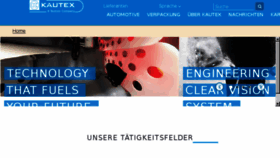 What Kautex.de website looked like in 2017 (6 years ago)