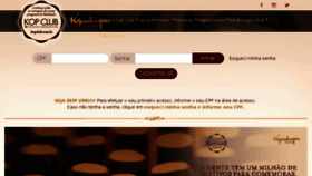 What Kopclub.com.br website looked like in 2017 (6 years ago)