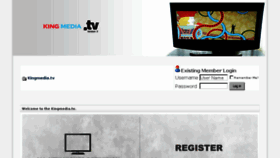 What Kingmedia.tv website looked like in 2017 (6 years ago)