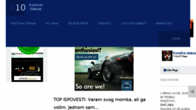 What Komicnistatusi.co website looked like in 2017 (6 years ago)