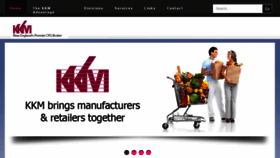 What Kkm.com website looked like in 2017 (6 years ago)