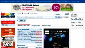 What Kupujemprodajem.rs website looked like in 2017 (6 years ago)