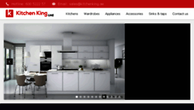 What Kitchenking.ae website looked like in 2017 (6 years ago)