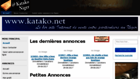What Katako.net website looked like in 2017 (6 years ago)