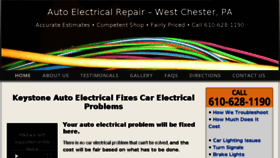 What Keystoneautoelectrical.com website looked like in 2017 (6 years ago)