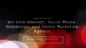 What Kontor4.de website looked like in 2017 (6 years ago)