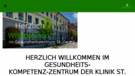 What Klinik-st-georg.de website looked like in 2017 (6 years ago)