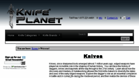 What Knife-planet.com website looked like in 2017 (6 years ago)