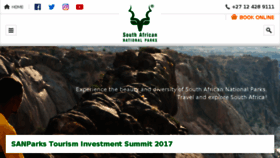 What Krugernationalpark.org website looked like in 2017 (6 years ago)