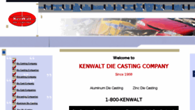What Kenwalt.com website looked like in 2017 (6 years ago)