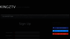 What Kingztv.com website looked like in 2017 (6 years ago)