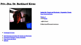 What Kirste.userpage.fu-berlin.de website looked like in 2017 (6 years ago)