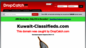 What Kuwait-classifieds.com website looked like in 2017 (6 years ago)