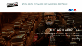 What Kierowca.pl website looked like in 2017 (6 years ago)