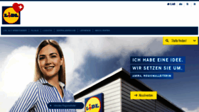 What Karriere.lidl.ch website looked like in 2017 (7 years ago)